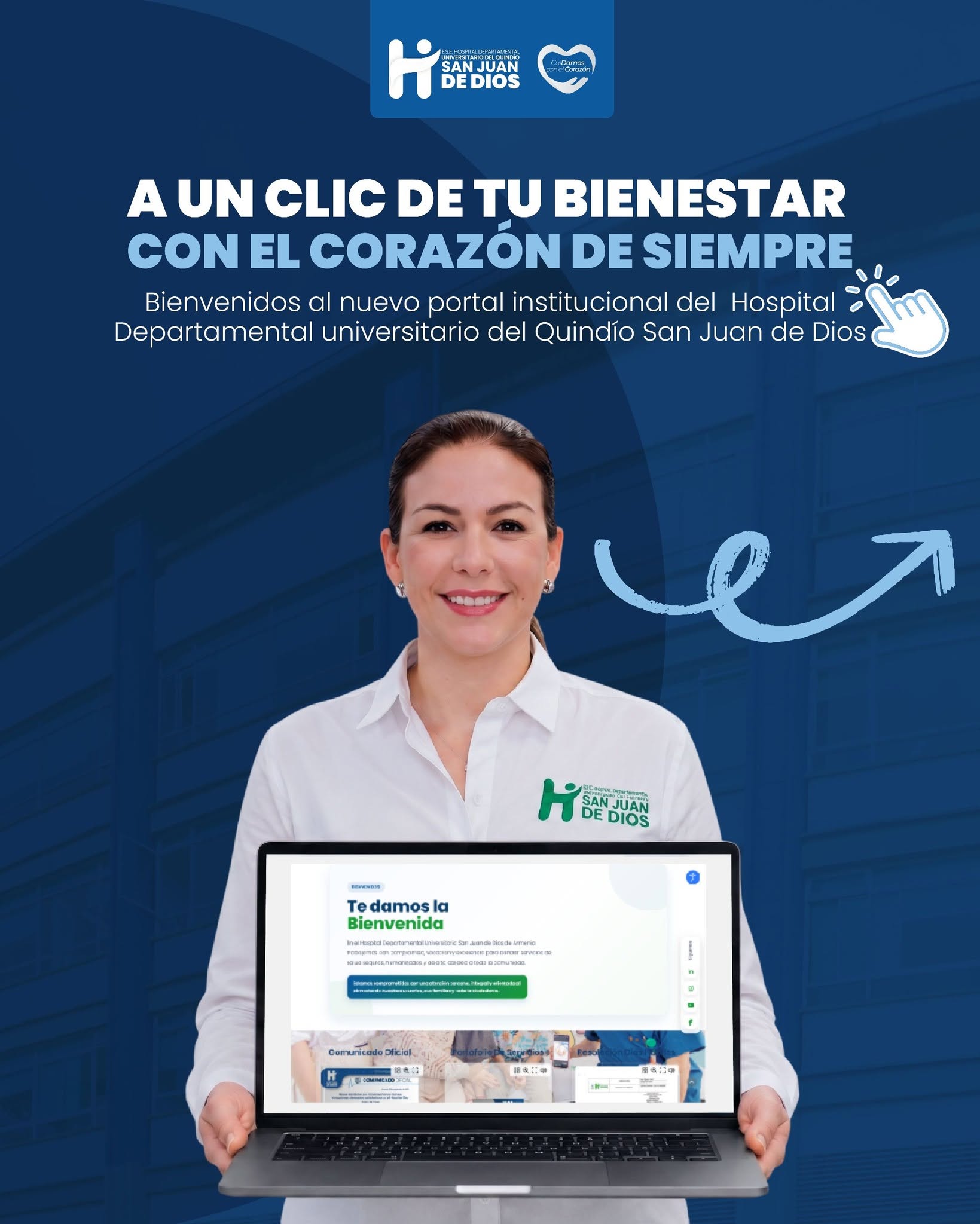 Nueva página web